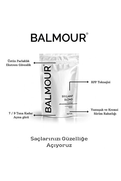 BALMOUR 500 GR BRİLLANT BLOND AÇICI