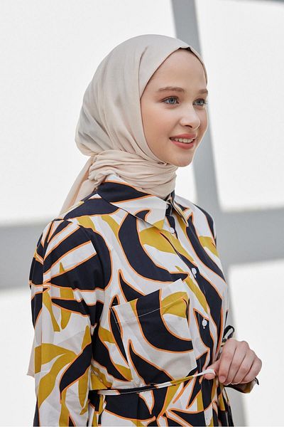 Şalland Organic Cotton Voile Shawl Stone