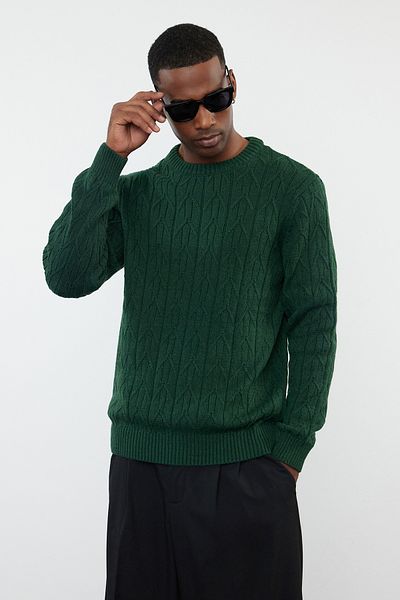Green Men Sweaters Styles Prices Trendyol
