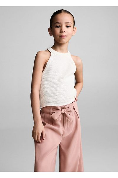 MANGO Kids Pink Pants for Kids