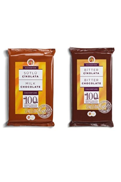 Altınmarka Sütlü Bitter Kuvertür Ikili Set