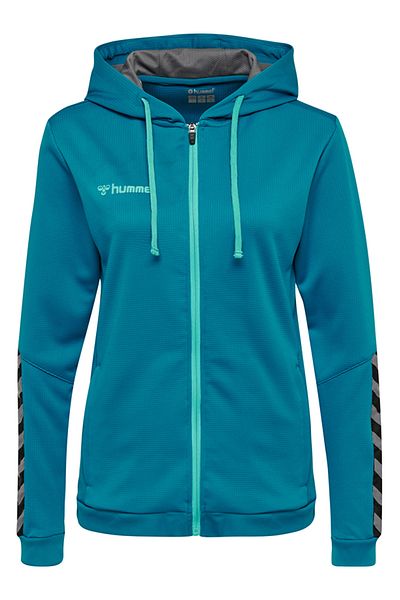hummel hmlAUTHENTIC POLY ZIP HOODIE WOMEN