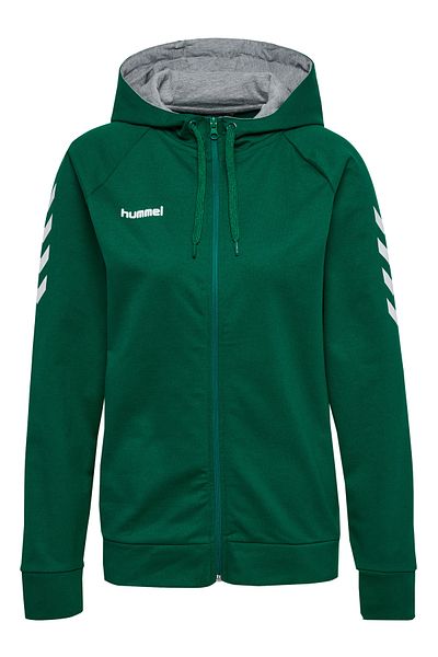 hummel HMLGO BAUMWOLLE ZIP HOODIE DAMEN