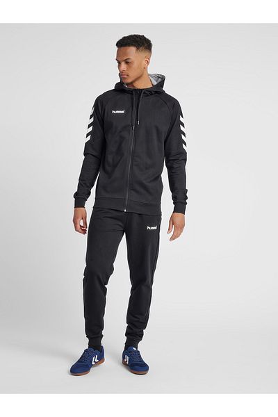 hummel HMLGO BAUMWOLL-KAPUZENPULLOVER MIT REISSVERSCHLUSS