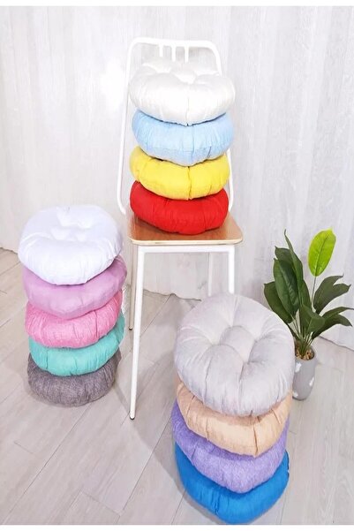 perlina home Yuvarlak Sandalye Minderi Modelleri