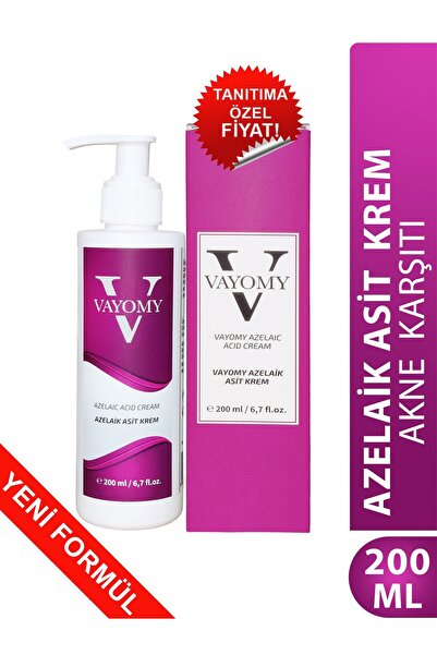 Vayomy Azelaik Asit Krem Akne Karşıtı Bakım Kremi 200mL