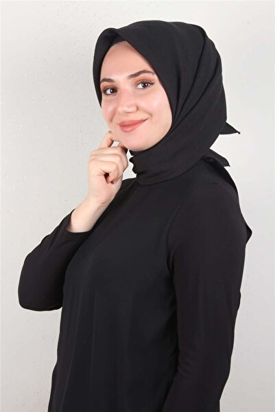 Eşarppark Alessa Pamuk Eşarp 2743-3 Siyah