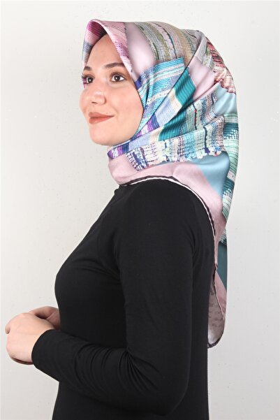 PİRAMİT Piramit Dijital Eşarp 1346-9