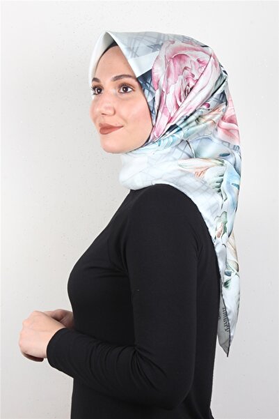 PİRAMİT Piramit Dijital Eşarp 1346-13