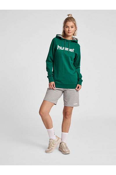 hummel HMLGO BAUMWOLLE LOGO HOODIE DAMEN