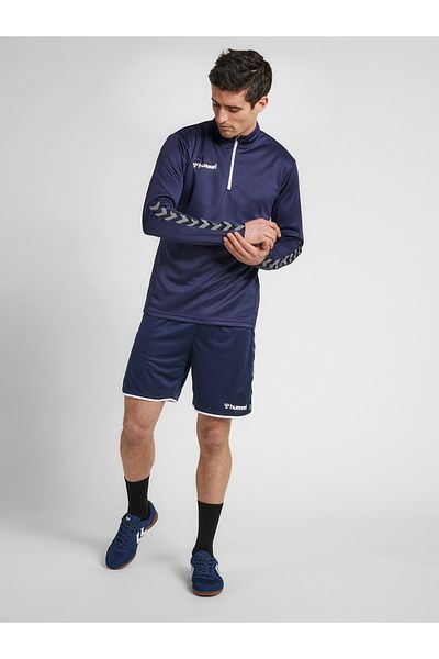 hummel hmlAUTHENTISCHES YARIM FERMUARLI SWEATSHIRT