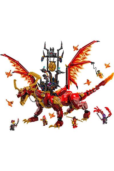 LEGO Ninjag O 71822 Movement Welding Dragon - 6 Mini Figures for Ages 12 and up