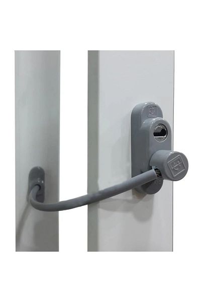 Bijutek Pvc-Fenstersicherung - Stahlseil Und Kabel, Kindersicherung (1)
