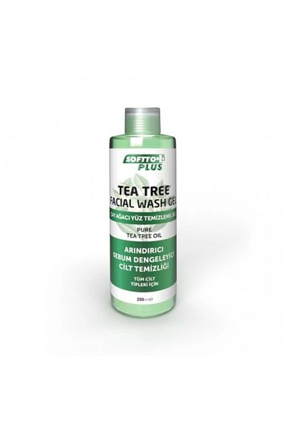 Softo Plus Softto Plus Tea Tree Facial Cleansing Gel 200ml
