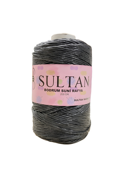 Sultan Bodrum Suni Raffia Rafya El Örgü Ipi 200 gr