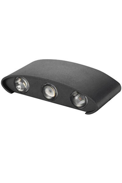 ENZE LİGHTİNG LED Dış Mekan Duvar Lambası Günışığı Çift Yönlü Dekoratif Bahçe...