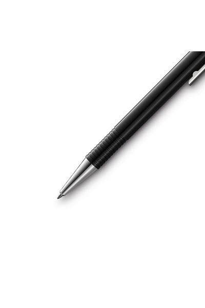 Lamy Black Metal Clip - Logo Ballpoint Pen 204mt-s