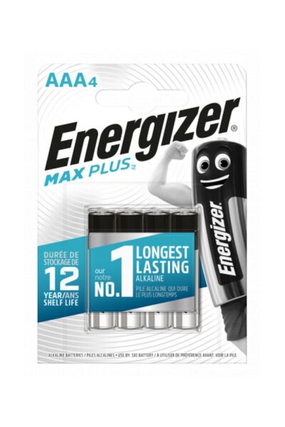 Energizer Baterie Max Plus Alk Aaa cu 4 celule