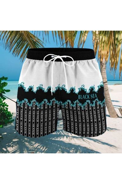 rlt relax time Ανδρικό σορτς μαγιό AquaStream - Ψηφιακή εκτύπωση, Micro ύφασμα, Export Surplus, Limited Edition