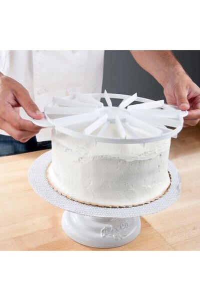 PASTA VİSTA Pasta Dilimleme Aparatı (8/12dilim)