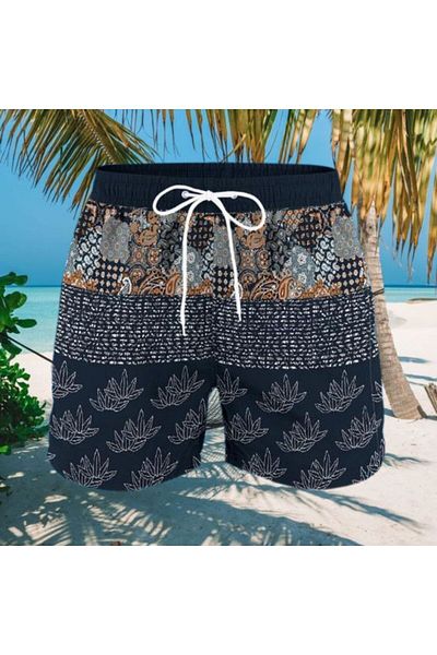 rlt relax time Ανδρικό σορτς μπάνιου AquaStream Micro Fabric - Ψηφιακή εκτύπωση