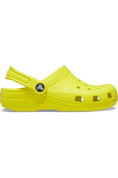 Crocs Classic Clog T Kids Yellow Slippers