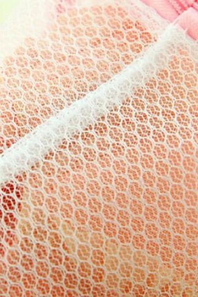Pastimore Deluxe Fabric Zippered Durable Laundry Net Bra Washing Bag Pack of 2