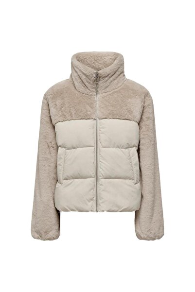 ONLY Onlwanja Fur Puffer Mix Jacket - Дамско палто CC Otw - 15292945