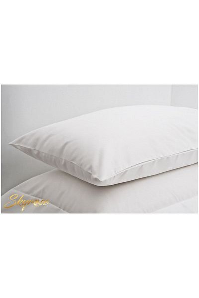 Skyrose Double Elastic White Hotel Sheet Set 57 Wires 160x200 Elastic Sheet Open Size 220x260