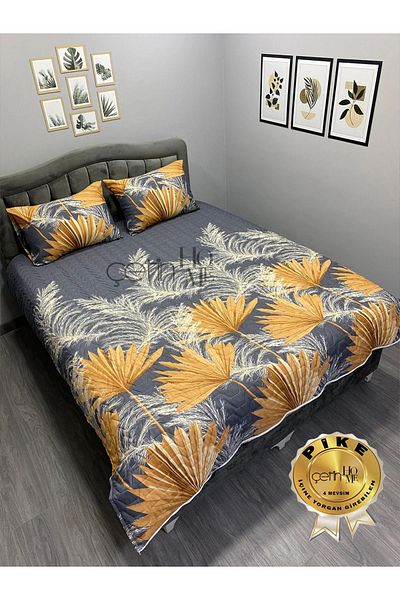 Çetinhome Set de pichet matlasat dublu 4 anotimpuri
