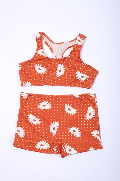 My-o Girl's Bikini with Shorts - Swimmer Design