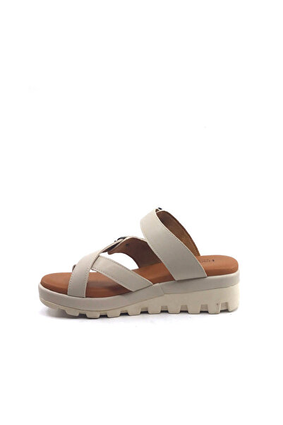 AYAKKABIMOOD Shoesmood CC 401 - Nude Color Flip Flops Women's Slippers