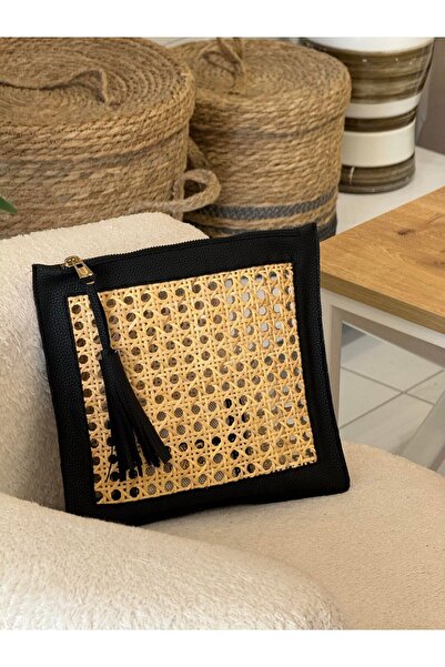 Maison Avf Geanta portofoliu Rattan Hazeran