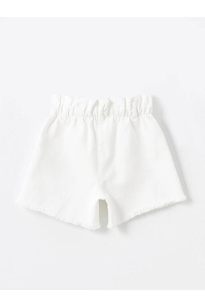 LC Waikiki LCW Baby - Basic Elastic Waist Shorts for Baby Girl