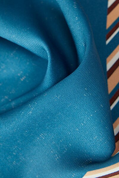 ALTINYILDIZ CLASSICS Чоловіча хустинка з індіговим візерунком