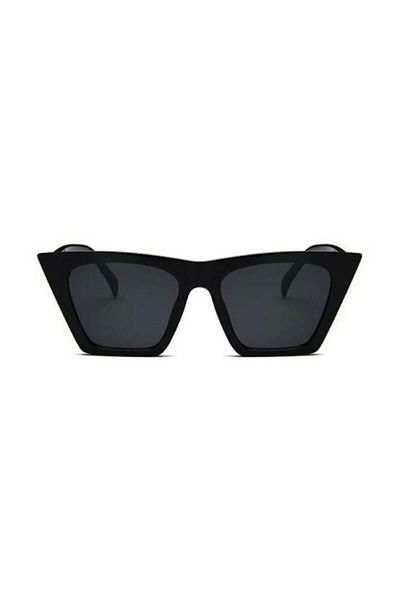 Mathilda Aksesuar Square Design Black Sunglasses
