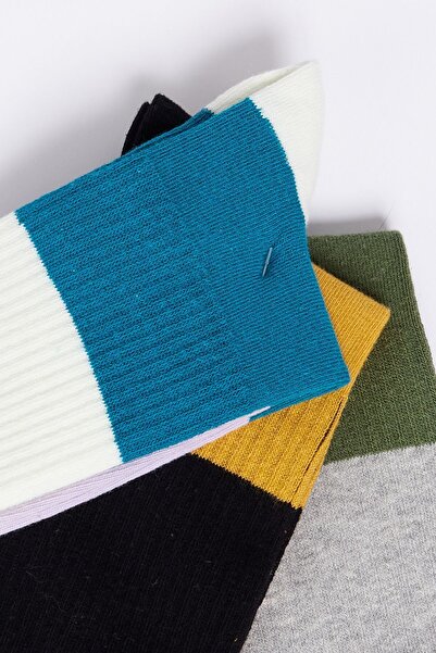 AC&Co / Altınyıldız Classics Men's Mixed Patterned 3-Piece Socks