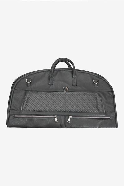 ALTINYILDIZ CLASSICS Men's Black Suit - Bag Textured
