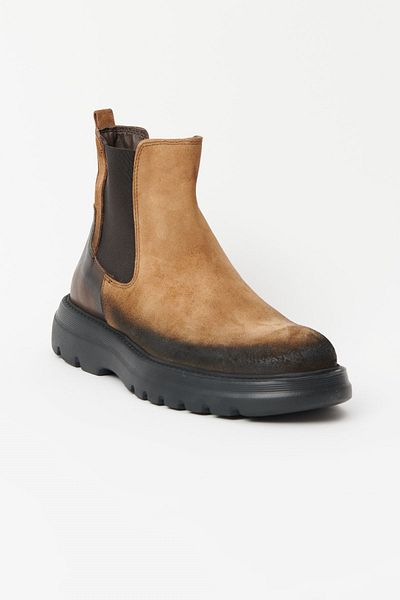 ALTINYILDIZ CLASSICS Ανδρικές Μπεζ Χειμερινές Casual 100% Γνήσιες Δερμάτινες Μπότες