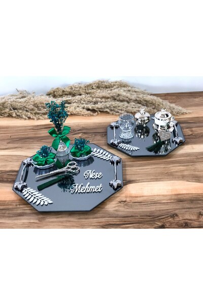 Masalsı Concept Tavă pentru promisiuni, tavă pentru logodnă și tavă pentru in...