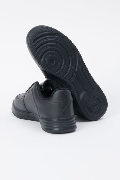 AC&Co / Altınyıldız Classics Men's Black Lace-Up Comfortable Sole Casual Sneaker Shoes