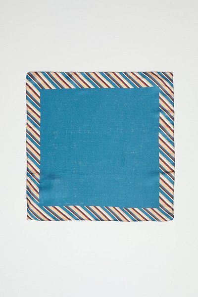 ALTINYILDIZ CLASSICS Ανδρικό μαντήλι με μοτίβο Indigo