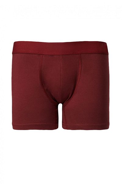 AC&Co / Altınyıldız Classics Pánský 3dílný bavlněný flexibilní boxerský balíček vínové-námořnické modré