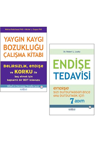 Psikonet Yayınları YAYGIN KAYGI BOZUKLUĞU & ENDİŞE TEDAVİSİ 2'Lİ SET
