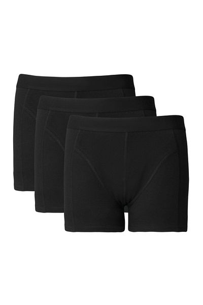AC&Co / Altınyıldız Classics Мъжки боксерки от висок клас, черни, 3 гъвкави, с каишка