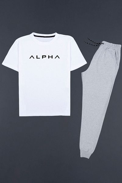 trendypassion Alpha Back Printed Tracksuit Set