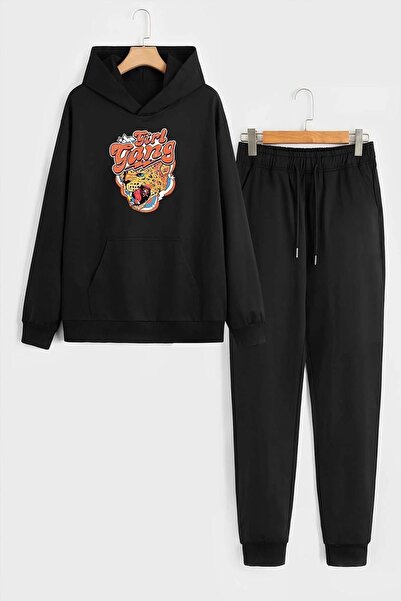 trendypassion Unisex Girl Gang Printed Tracksuit Set