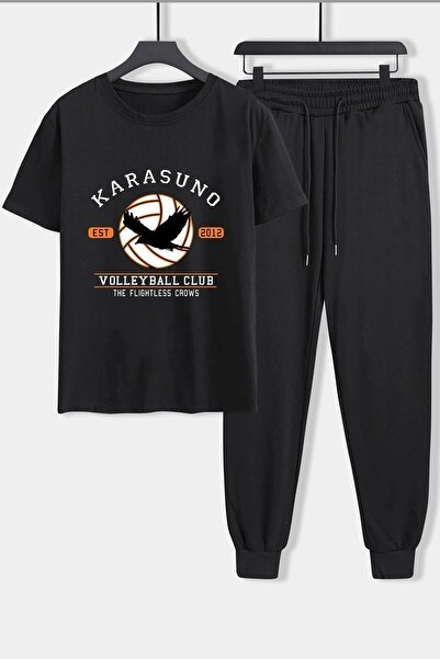 trendypassion Σετ φόρμας Unisex Karasuno εμπριμέ 2 τεμαχίων