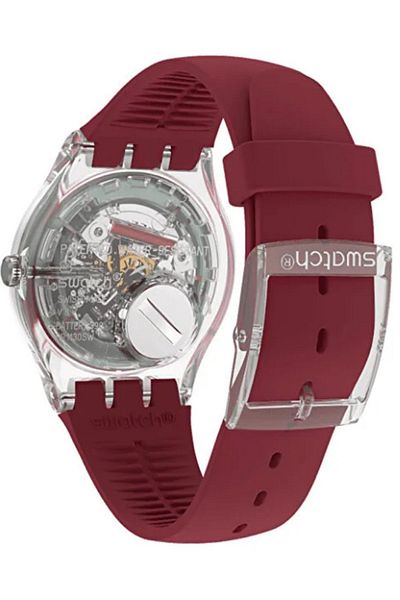 Swatch Claret Red Unisex Wristwatch - Suok717