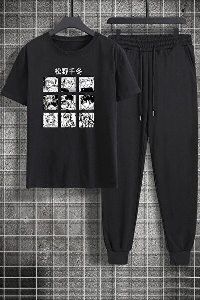 trendypassion Unisex Comfortable Design - Σετ φόρμας 2 τεμαχίων με στάμπα Ken...